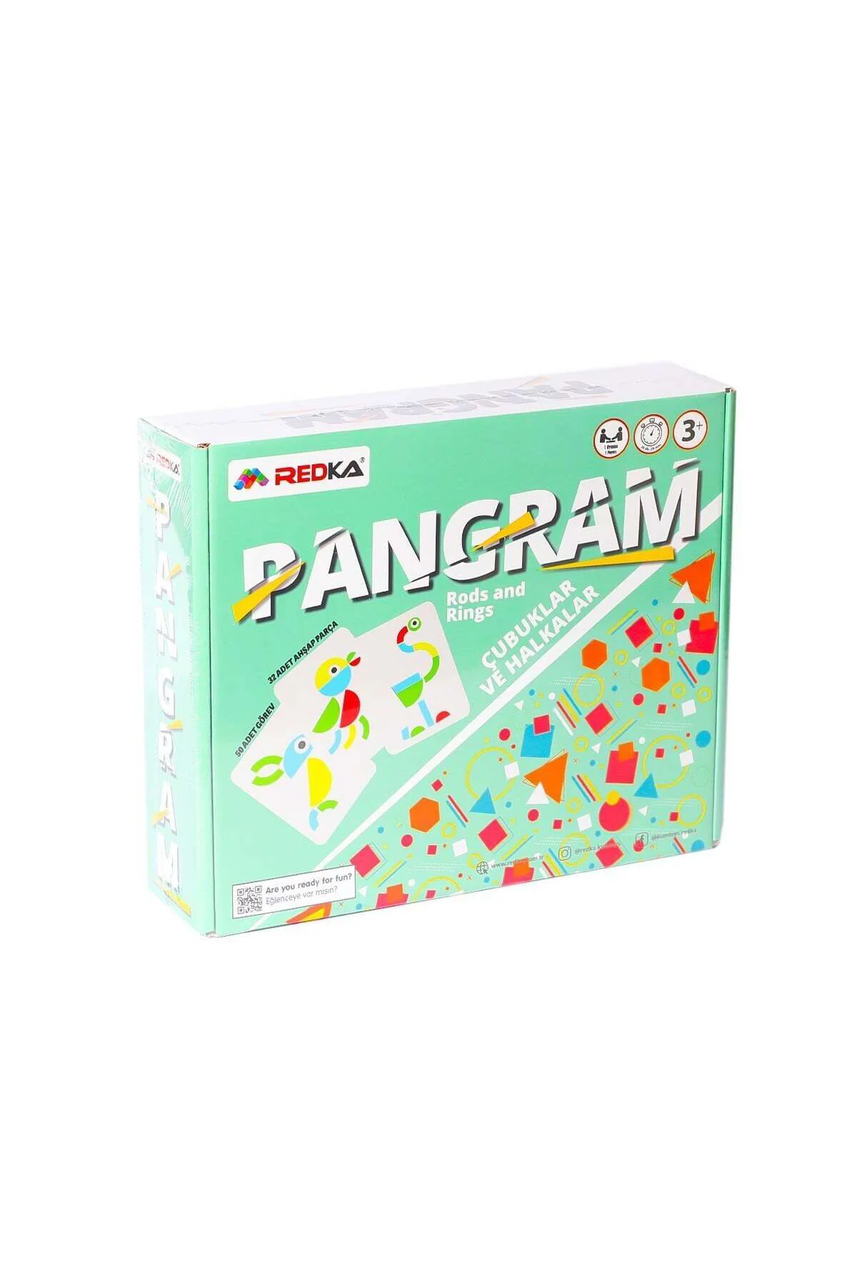 5646 Pangram Çubuklar Ve Halkalar