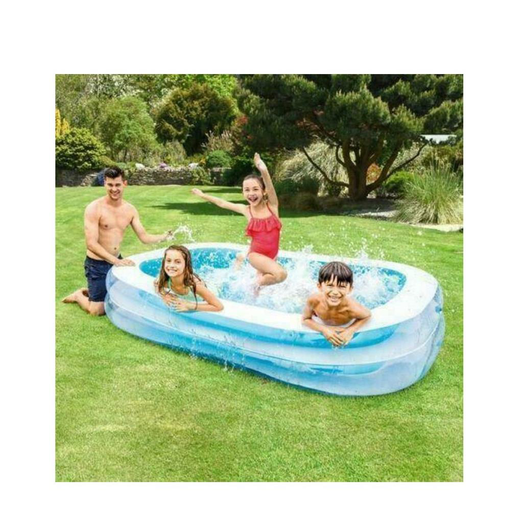 56483 HAVUZ ŞEFFAF AİLE HAVUZU 262X175X56 56483 HAVUZ ŞEFFAF AİLE HAVUZU 262X175X56