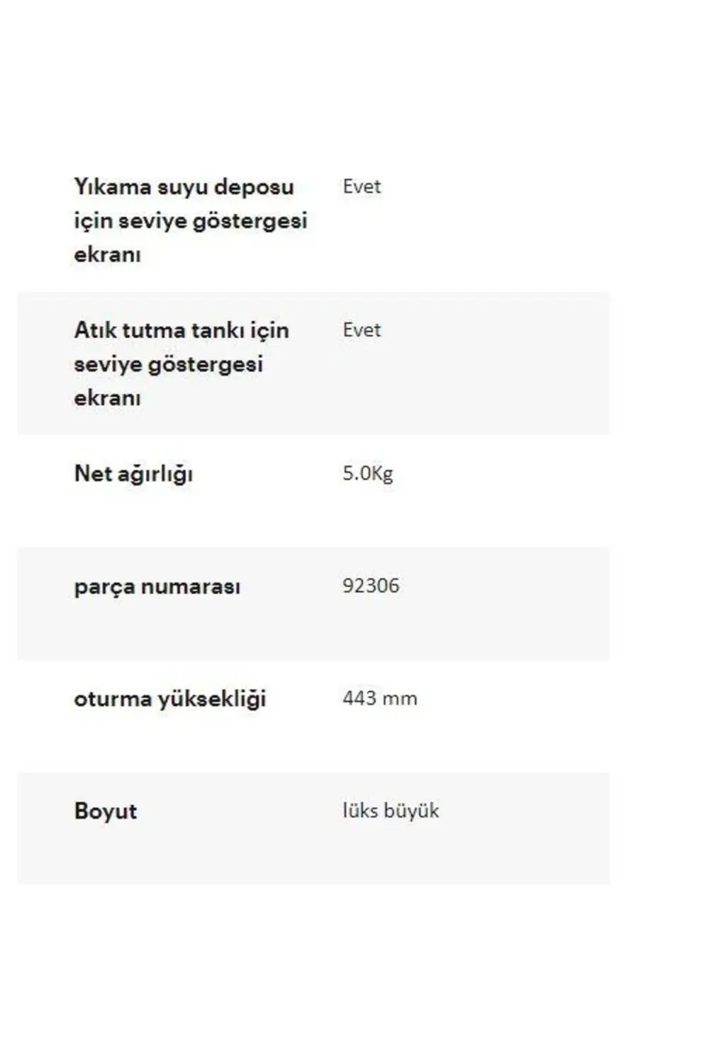 565E 15+21lt Elektrikli Portatif Tuvalet