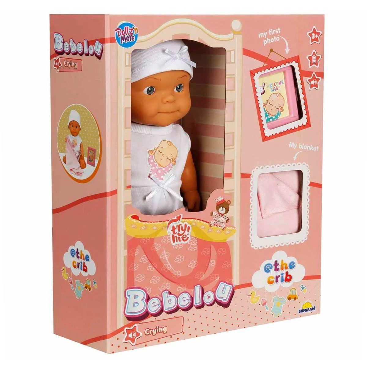 5683 Bebelou Sesli Hoş Geldin Bebeği 30 cm -Sunman Fiyatı, Yorumları ve Özellikleri