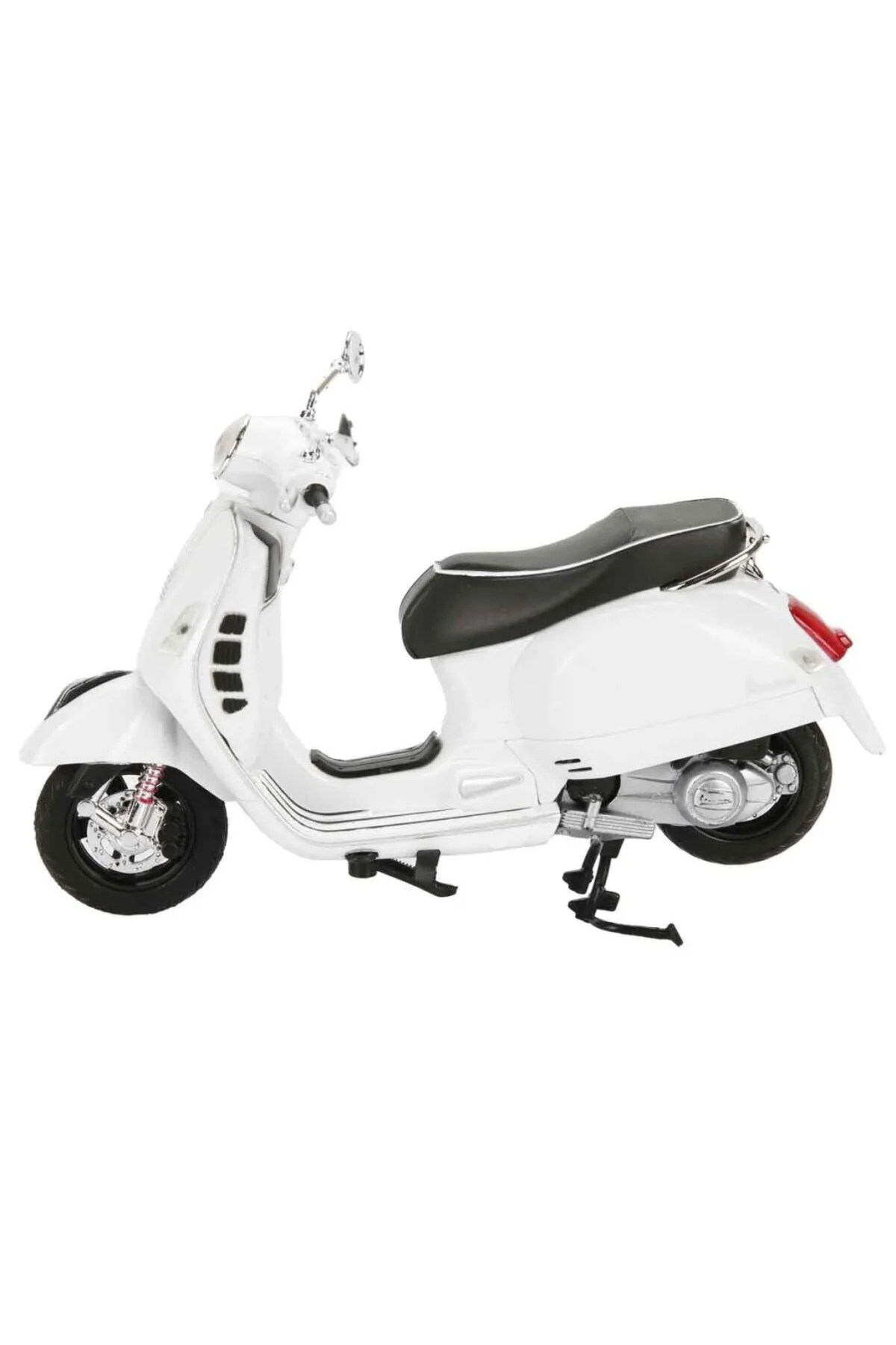 57243 NessiWorld- Vespa GTS 300 Super Beyaz Motor 1:12