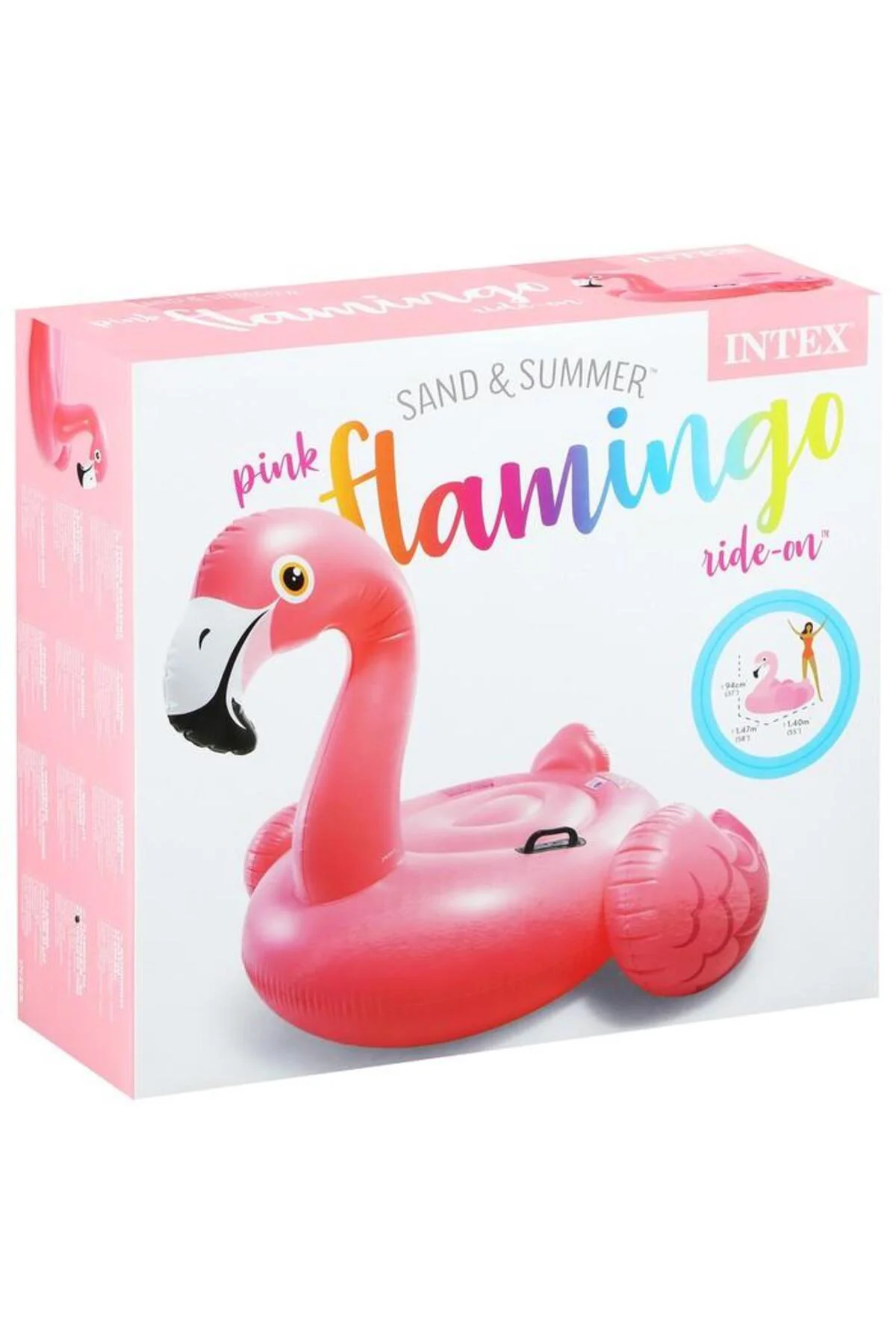 57558 - INTEX - FLAMINGO BINICI - TUTMACLI ADA 178 CM (Lisinya)