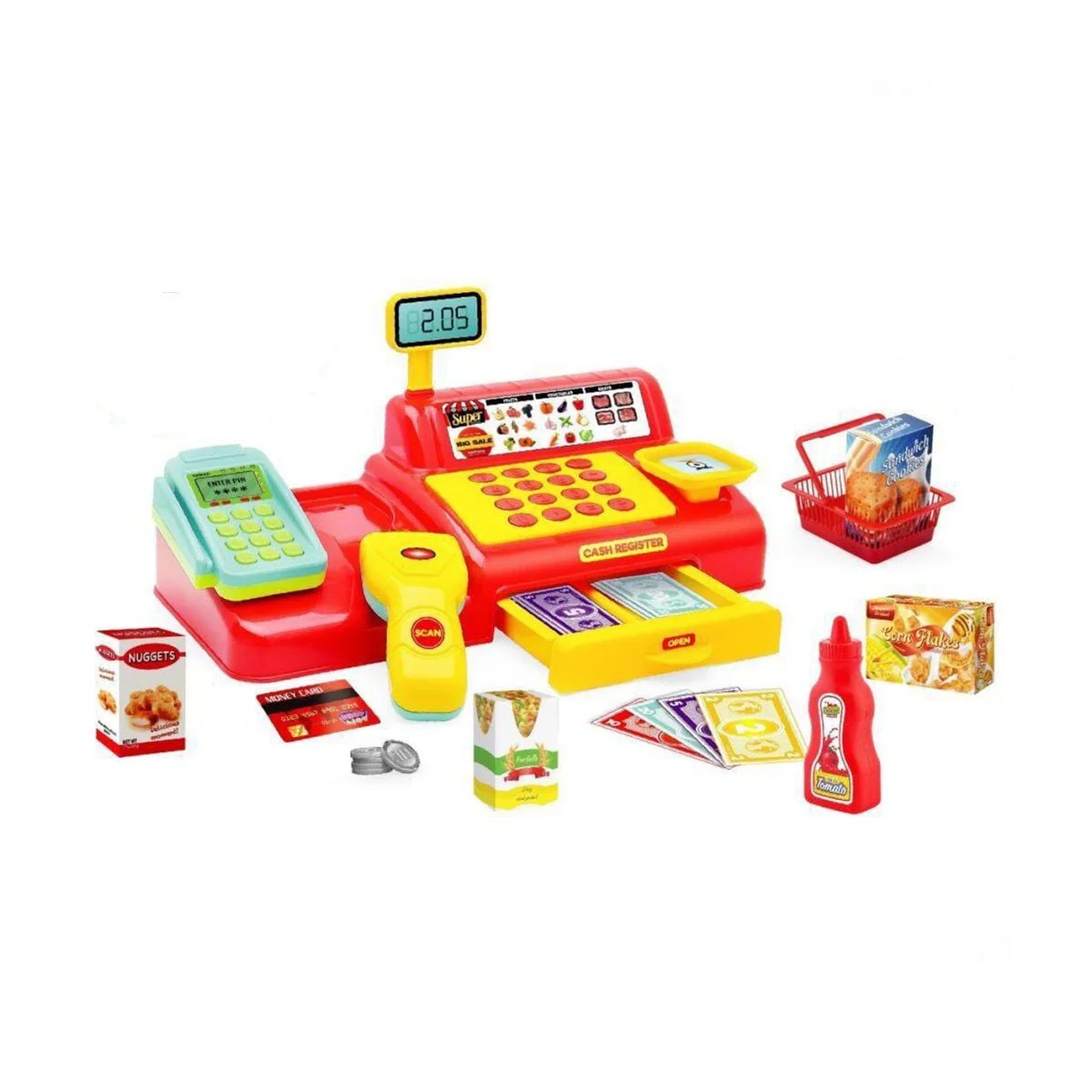 578-BP SHOP- JOY YAZAR KASA ALIŞVERİŞ SETİ Fiyatı, Yorumları ve Özellikleri
