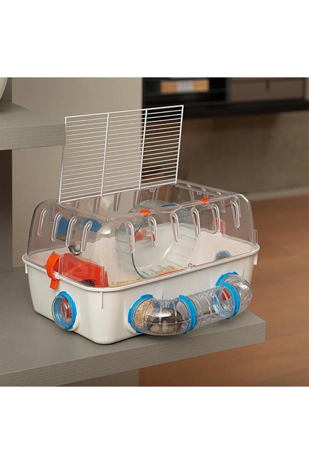 57923499 Hamster Kafesi 40,5 x 29,5 x Y 22,5 cm Beyaz, 1