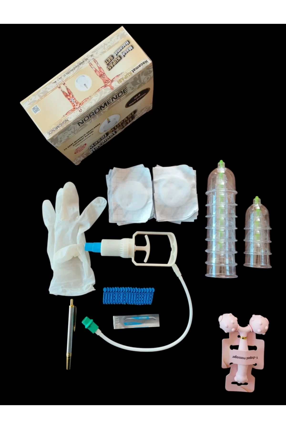 58 Li Tam Profesyonel Hacamat Seti - Lisinya