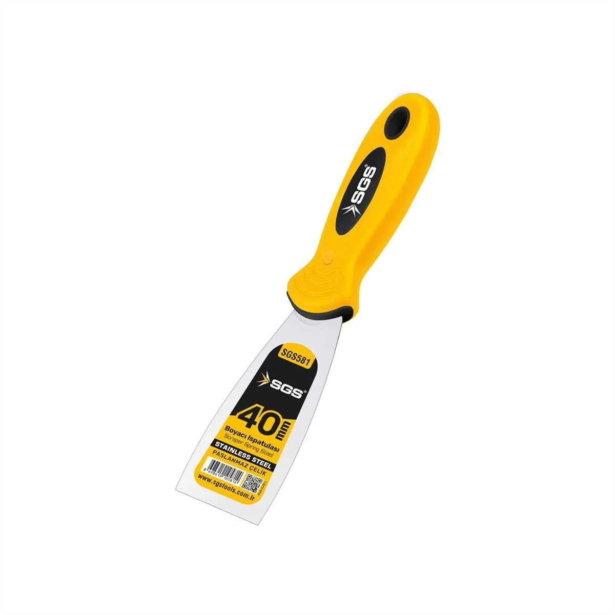 581 Spatula Paslanmaz Çelik 40 mm