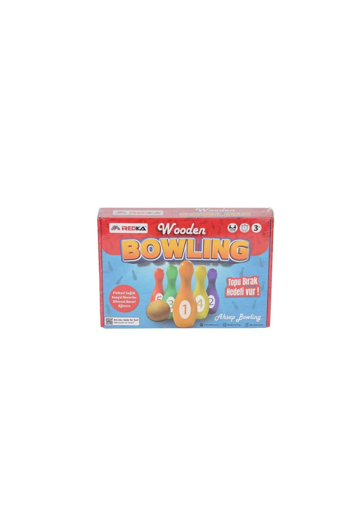 5821-Wooden Bowling