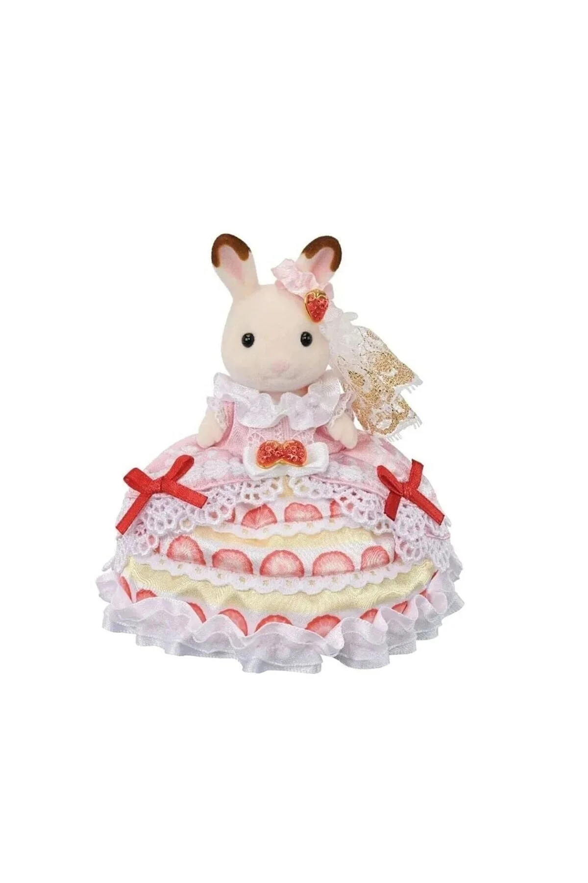 5847 Sylvanian Families Freyanın Doğum Günü Çilekli Pasta Elbises