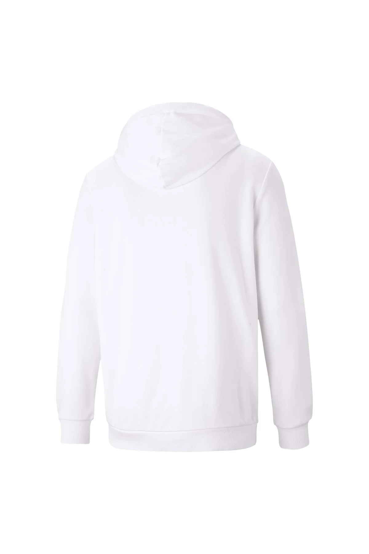 586688 ESS Big Logo Hoodie Erkek Kapüşonlu Sweatshirt BEYAZ