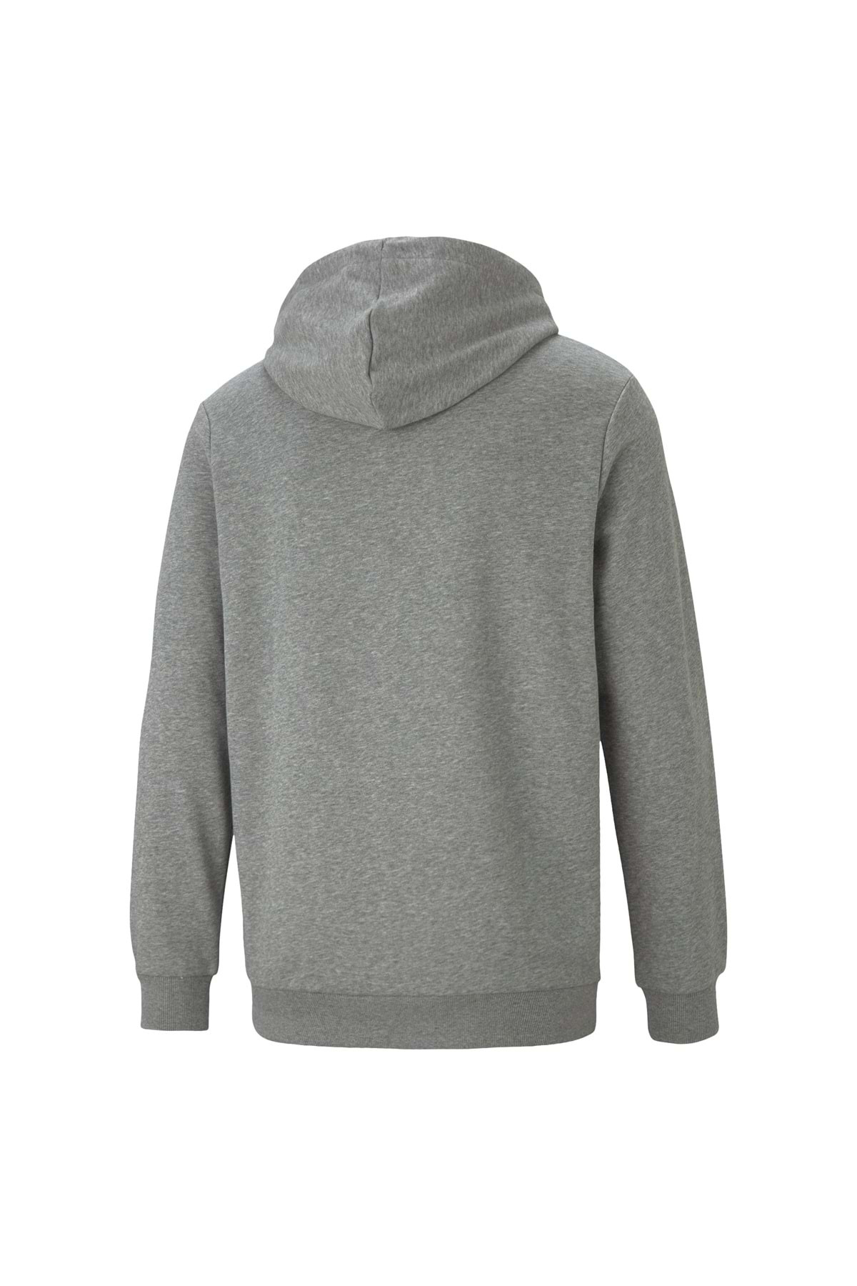 Puma 586688 Ess Big Logo Hoodie Erkek Kapüşonlu Sweatshirt Gri