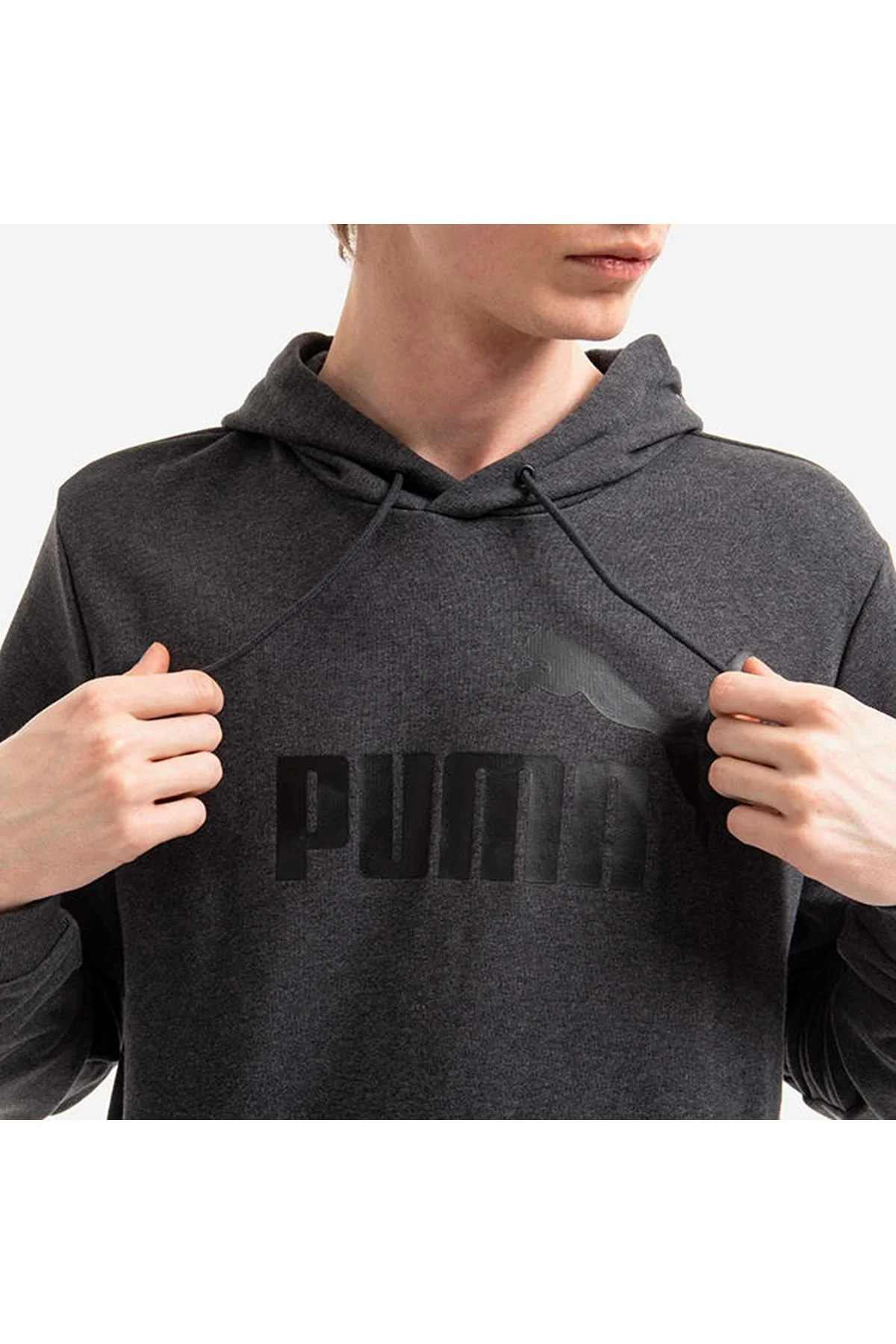 58668807 Ess Big Logo Hoodie Tr Erkek Sweatshirt