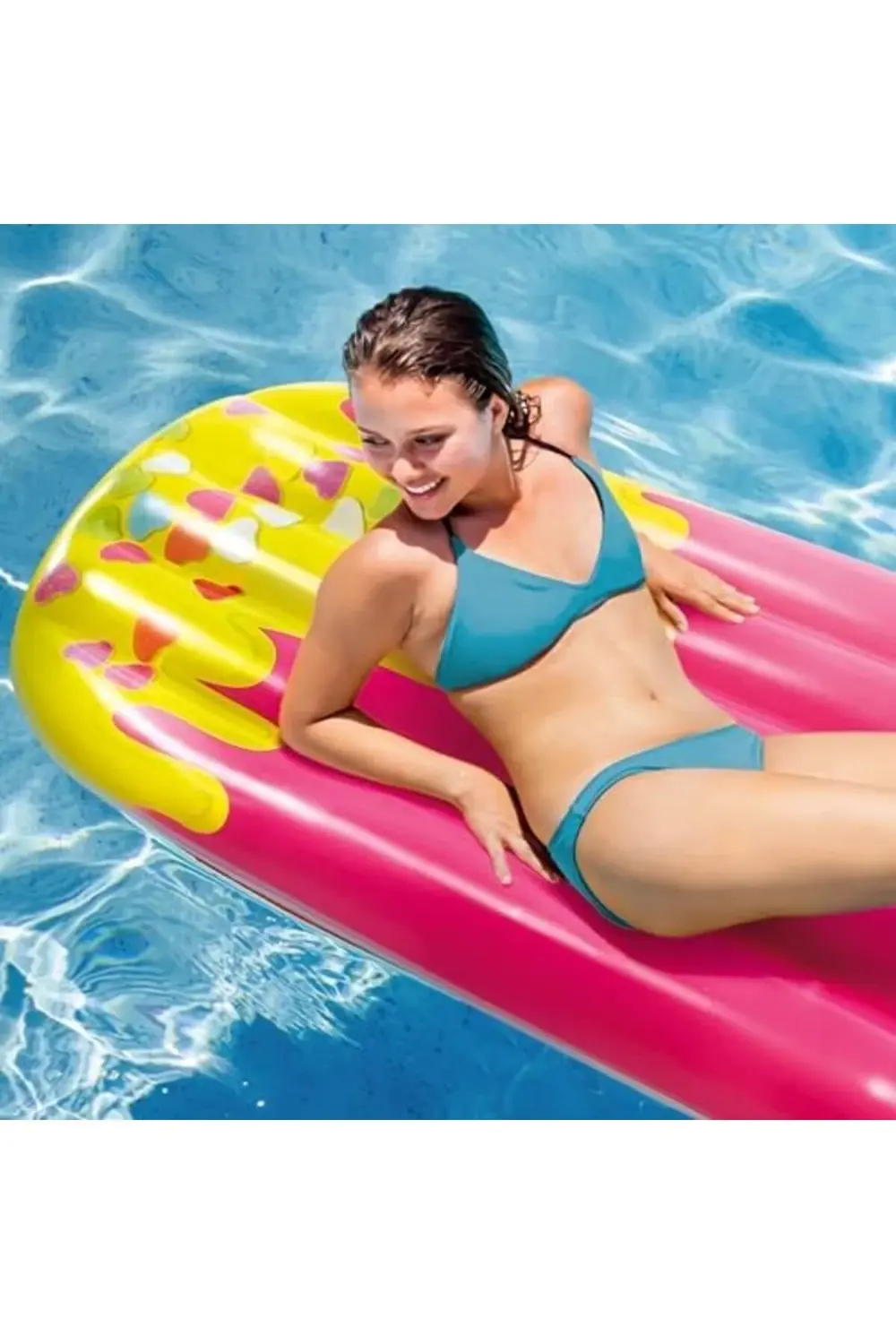 58766 - Popsicle Mat - Gerçekçi Baskı, Çok Renkli, 183 x 66 cm 39