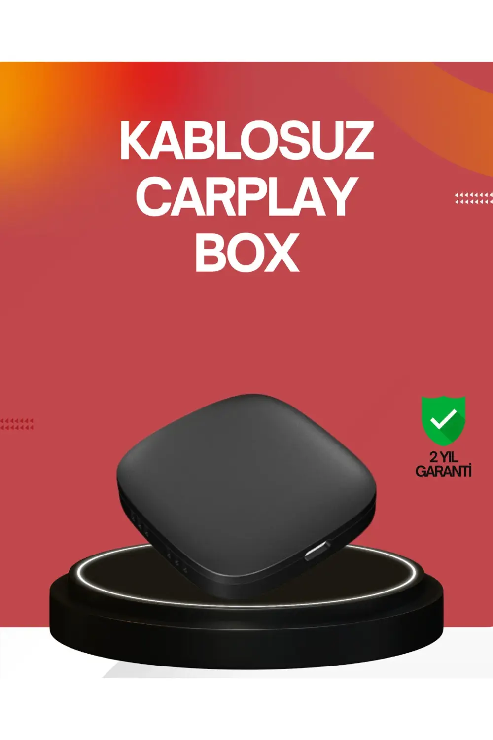 5.8GHz WiFi Destekli Kablosuz Android Auto Dönüştürücü