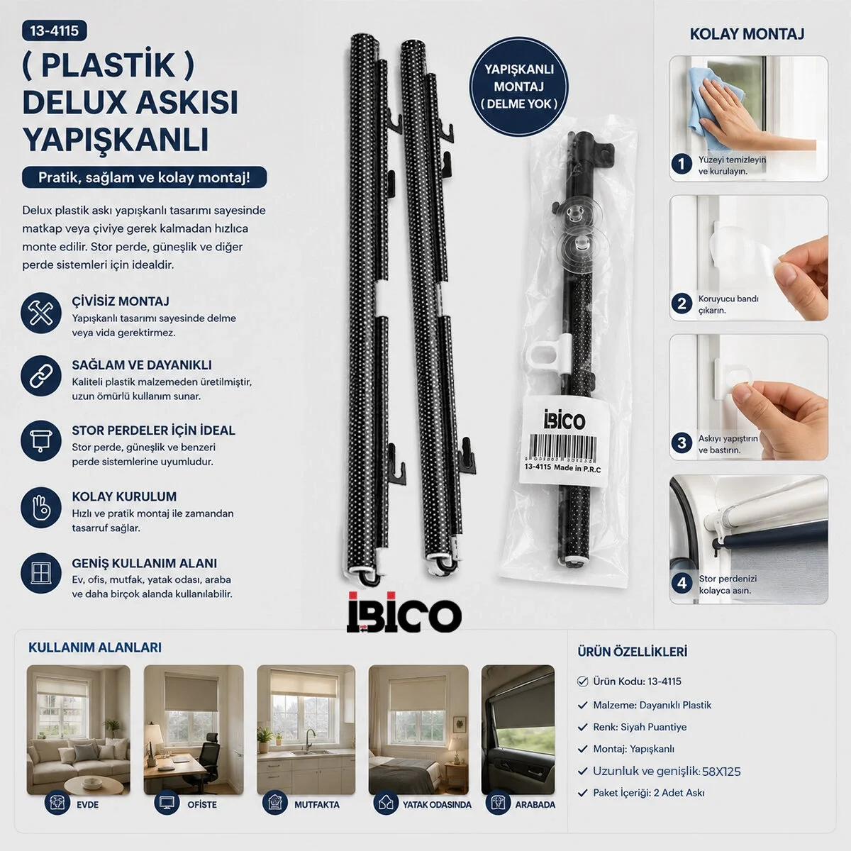 58x125cm Oto-araç - Ev - Ofis Cam Paneli Güneşlik Pvc Perde Makaralı Aç-kapa Vantuzlu Montaj Bx40 Fiyatı, Yorumları ve Özellikleri