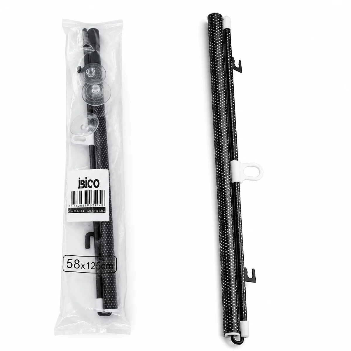 58X125CM Oto-araç - Ev - Ofis Cam Paneli Güneşlik Pvc Perde Makaralı Aç-kapa Vantuzlu Montaj Fiyatı, Yorumları ve Özellikleri
