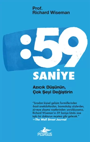 59 Saniye Azıcık Düşünün, Çok Şeyi Değiştirin 59 Saniye Azıcık Düşünün, Çok Şeyi Değiştirin