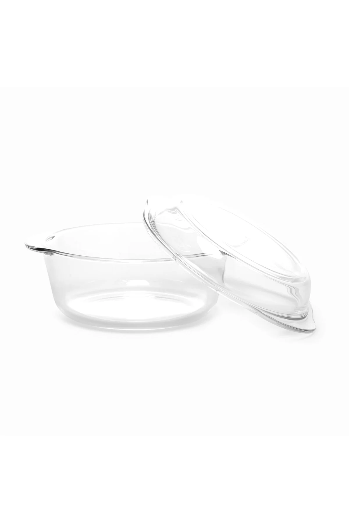 59023 Kapaklı Yuvarlak Borcam - 1600 ml 59023 Kapaklı Yuvarlak Borcam - 1600 ml