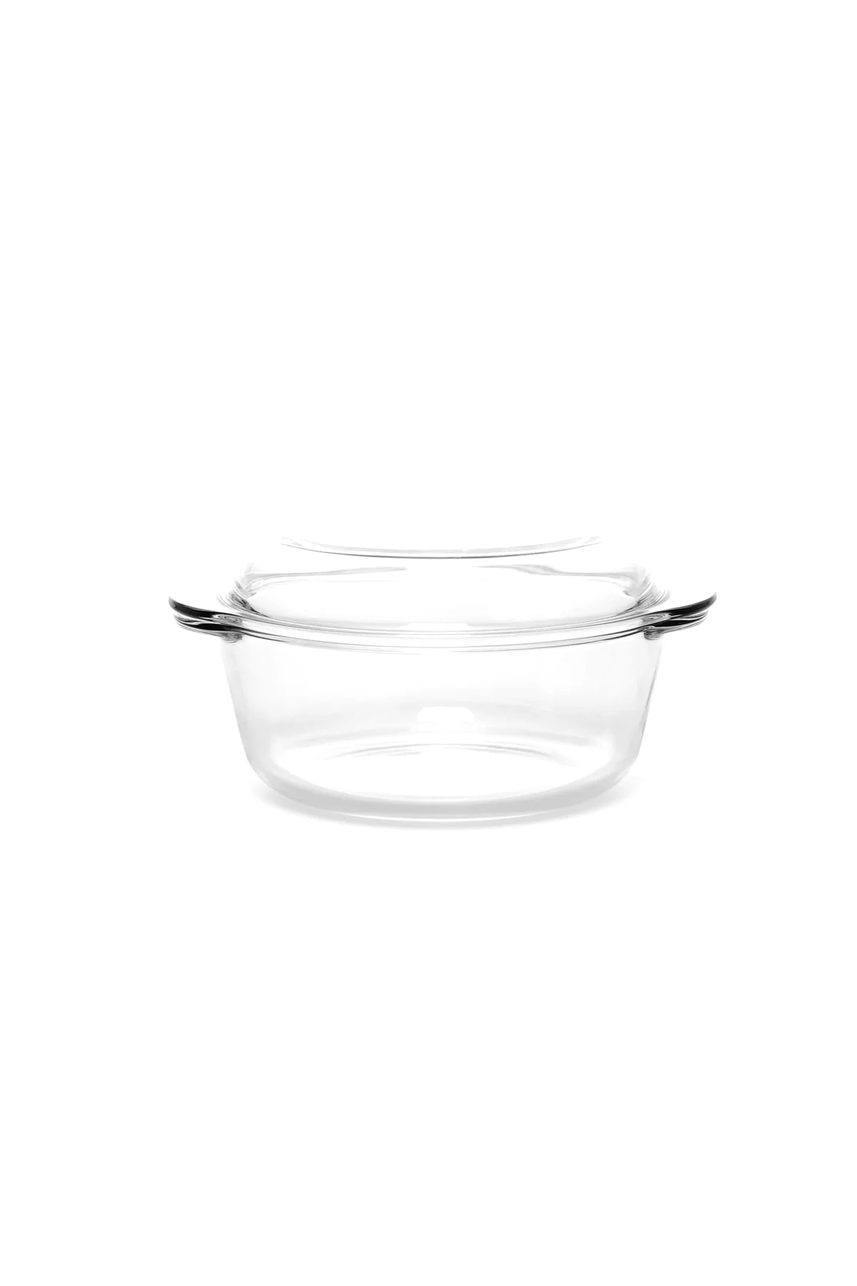 59023 Kapaklı Yuvarlak Borcam - 1600 ml 59023 Kapaklı Yuvarlak Borcam - 1600 ml