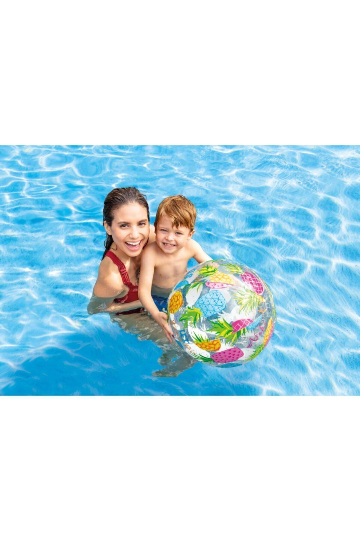 İntex 59040 Şeffaf Sevimli Desenli Top 51 Cm