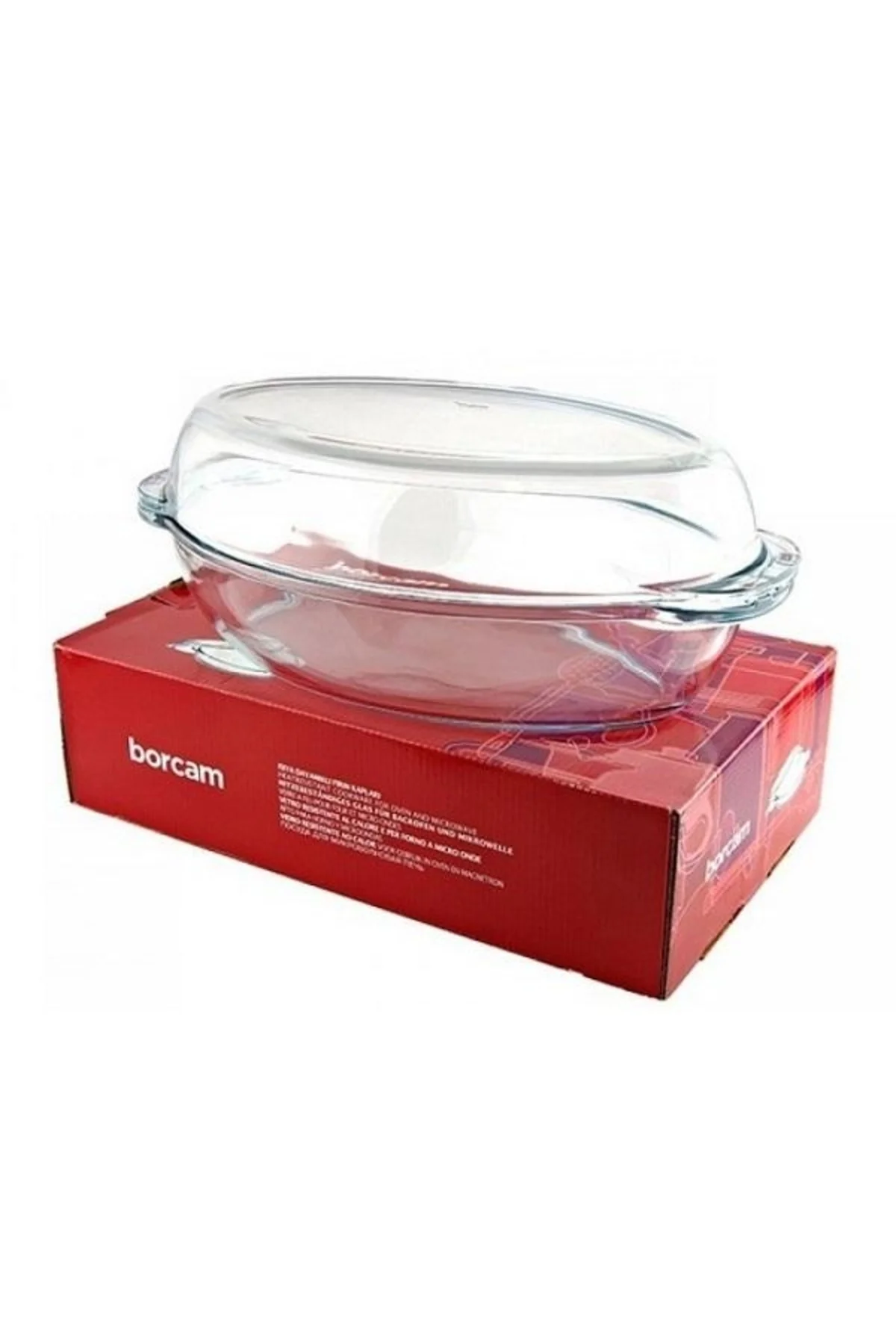 59052 Borcam Oval Kapaklı Tencere 2850 Cc