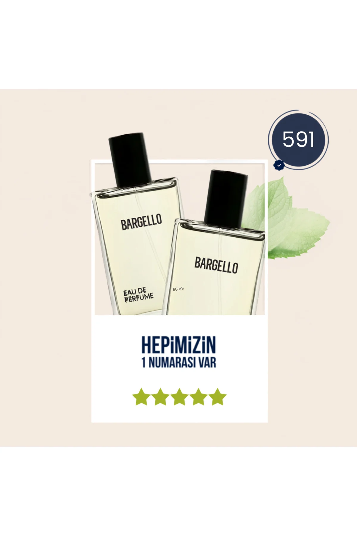 591 ERKEK 50 ml PARFÜM EDP WOODY