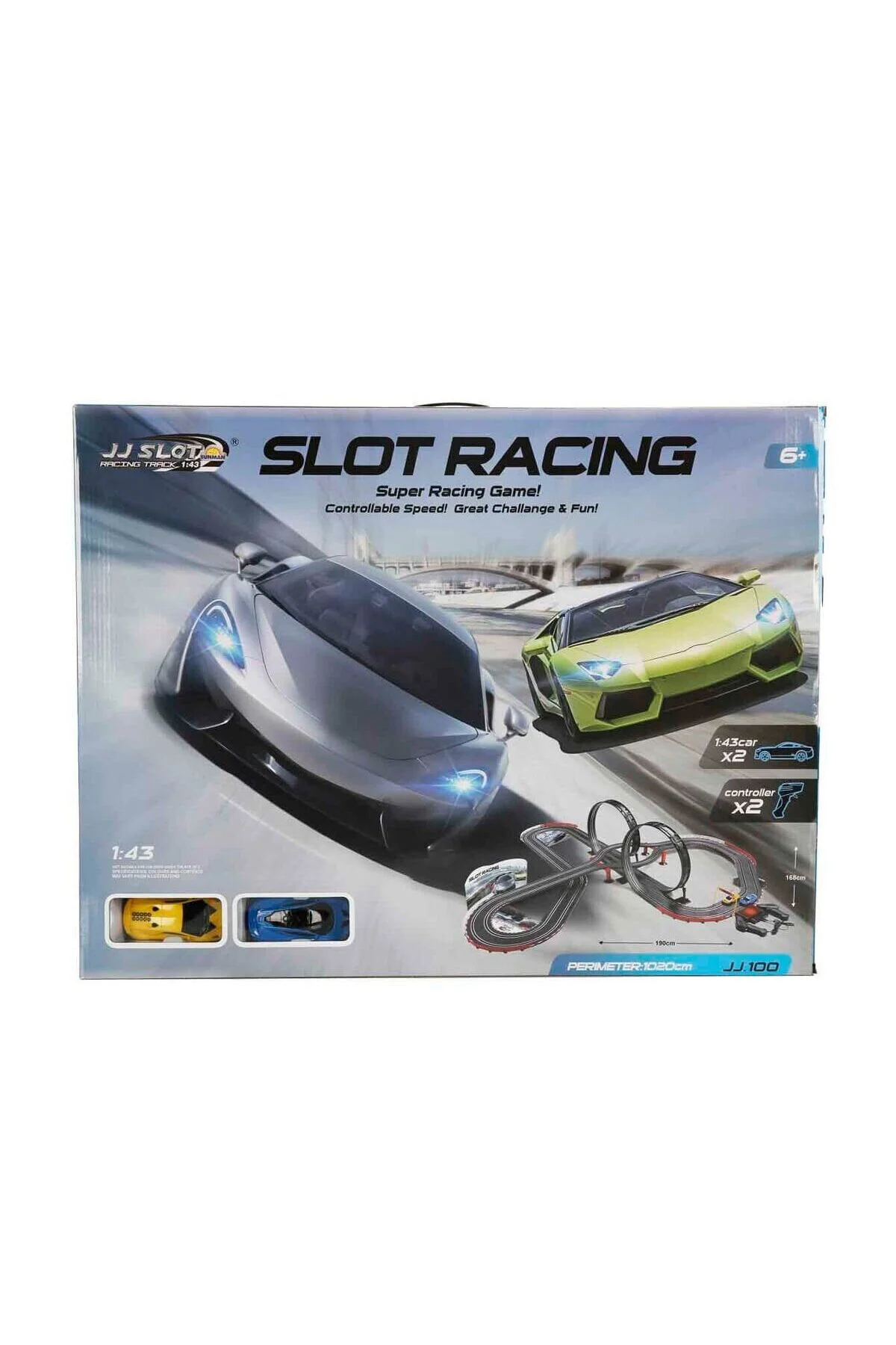 5973 SUN-YFN-YARIŞ SET 1 43 SLOT RACING 1020 CM 5973 SUN-YFN-YARIŞ SET 1 43 SLOT RACING 1020 CM