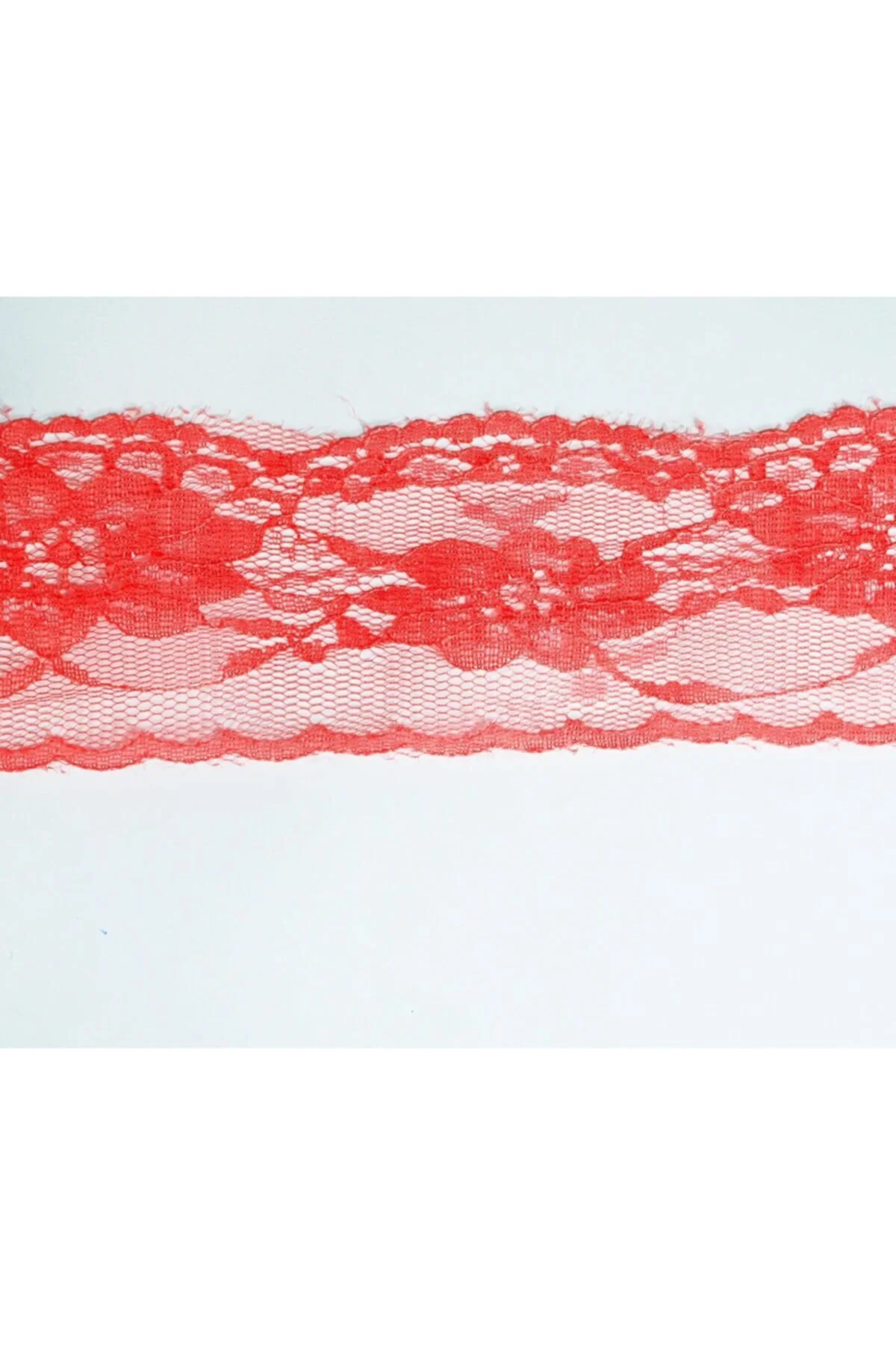 5cm Eninde Nar Çiçeği Naylon Dantel 5 Metrelik Top - (730)