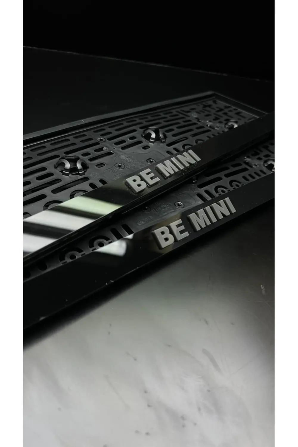 5D BE MINI Lux Uyumlu Pleksi Takmatik Plakalık