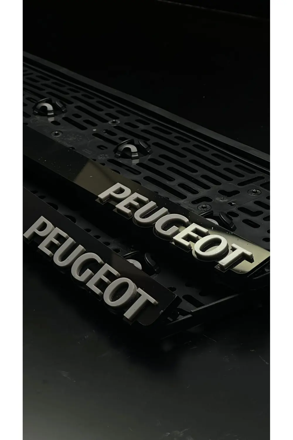 5D Peugeot Uyumlu Lux Pleksi Takmatik Plakalık