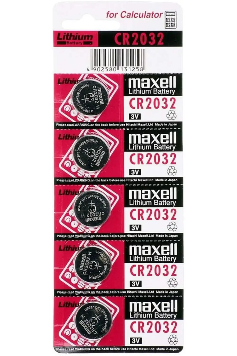 5DM- 3V Lityum Düğme Pil 5li Paket 395519