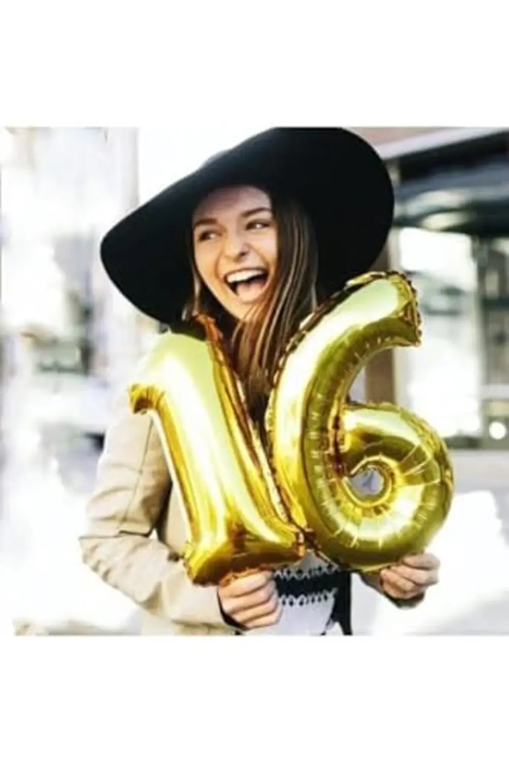 5DM 9 Rakam Folyo Renk Balon Küçük 35 cm 395519