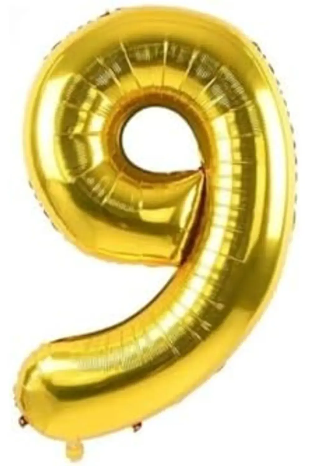 5DM 9 Rakam Folyo Renk Balon Küçük 35 cm 395519