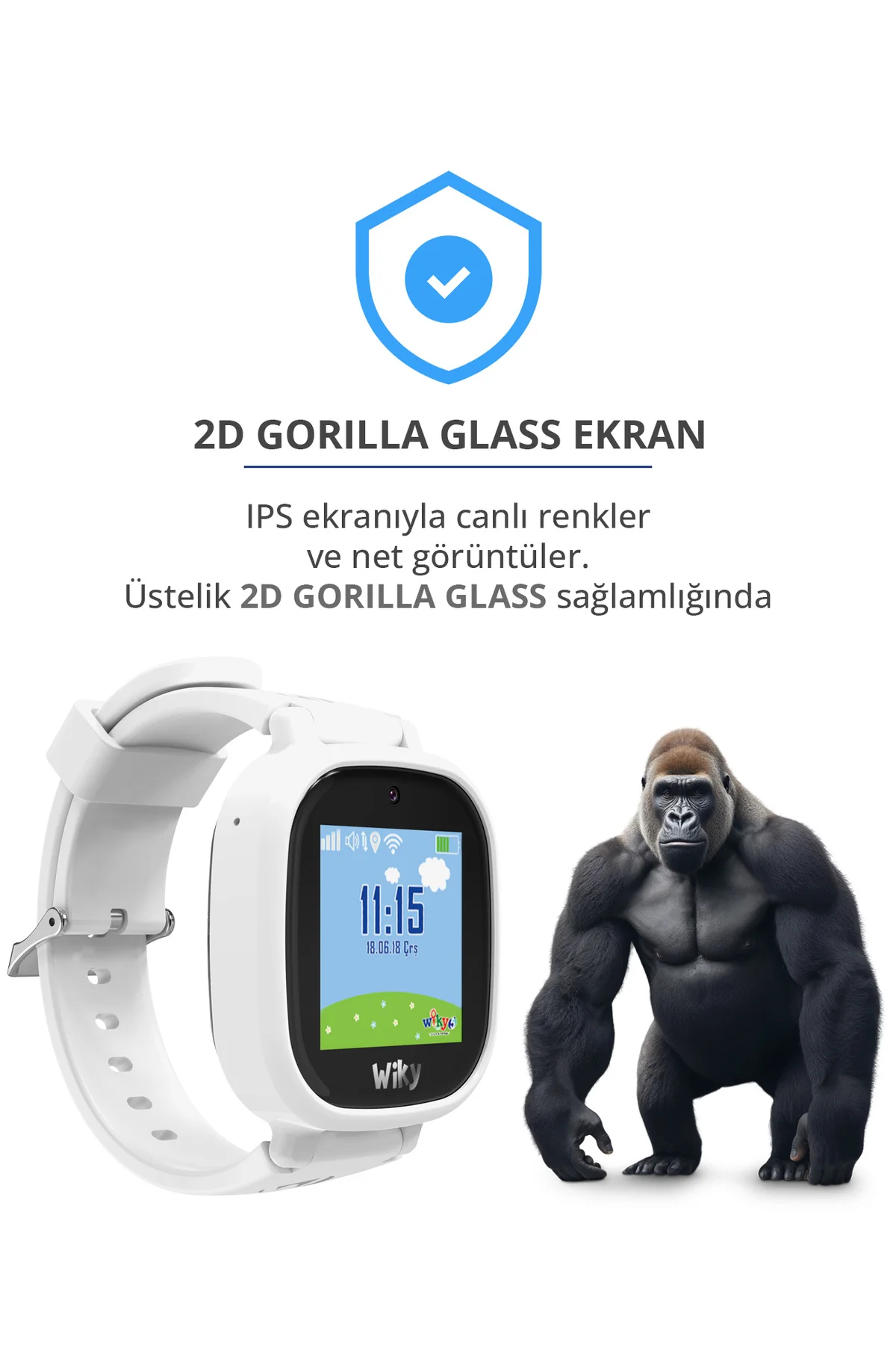 5E Akıllı Çocuk Saati - Görüntülü Arama, Gps, Sos, Güvenli Alan, Anlık Konum (eSim) - Karne Hediyesi