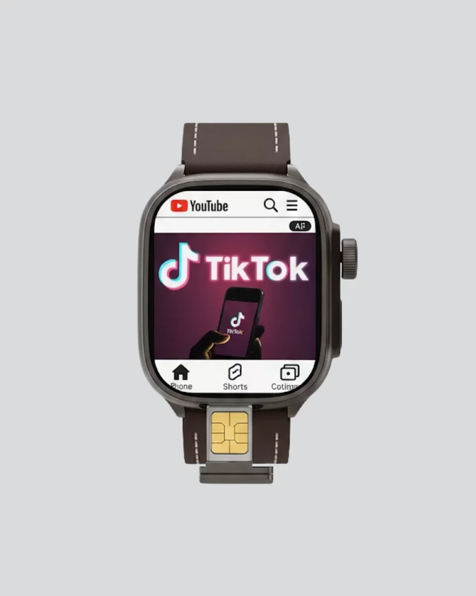 5G Destekli Android Akıllı Saat: Telefon Fonksiyonu ve Uygulama İndirme