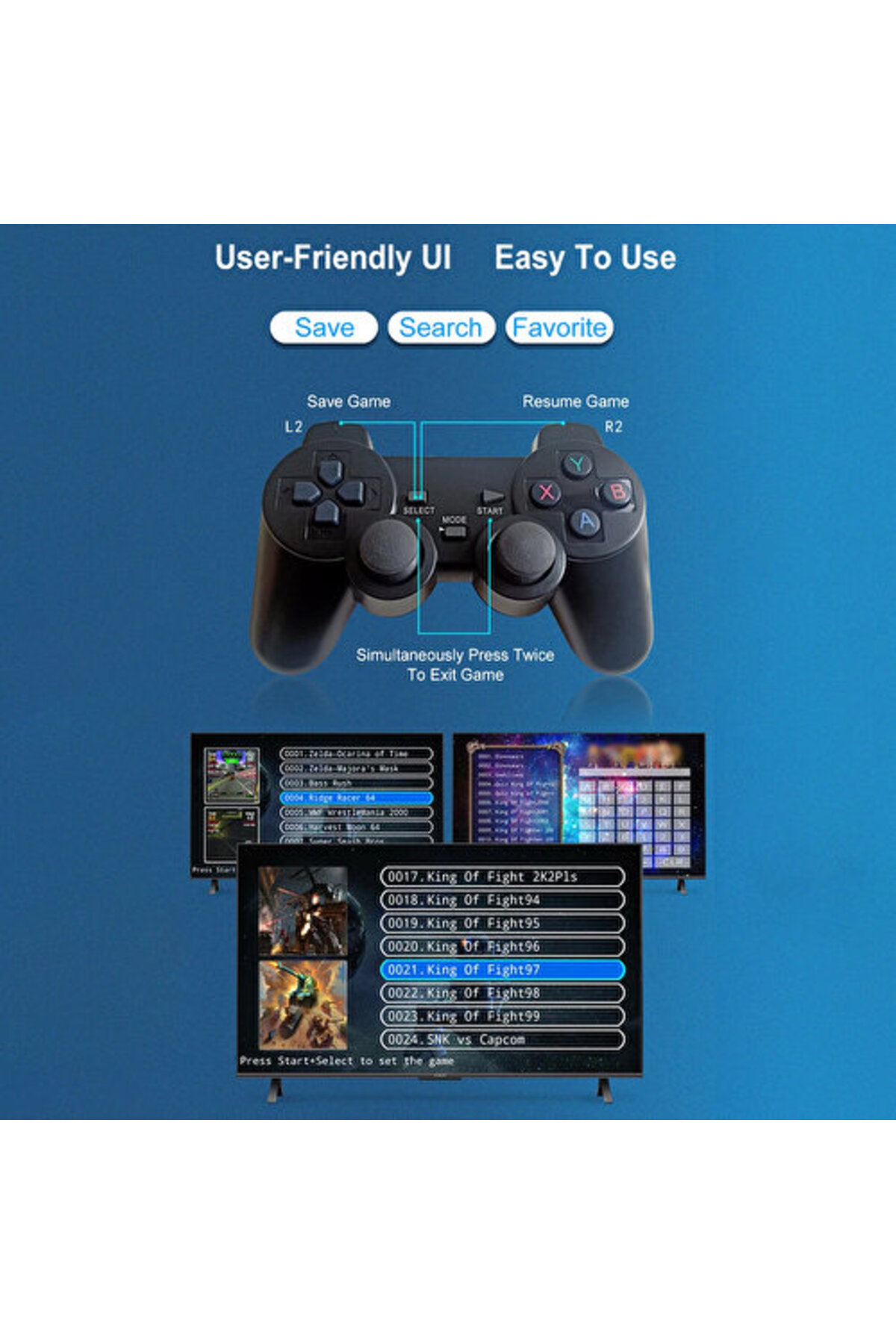 Glrtech 5G Tv Box Gamebox 8K Ultra Hd Oyun Konsolu