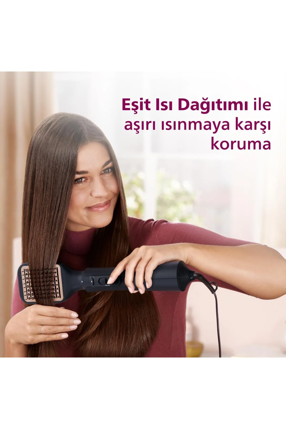 5’i 1 Arada Saç Şekillendirme ve Kurutma Seti, Argan Yağı Seramik