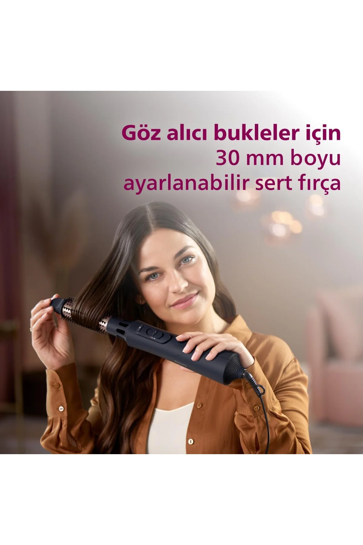 5’i 1 Arada Saç Şekillendirme ve Kurutma Seti, Argan Yağı Seramik