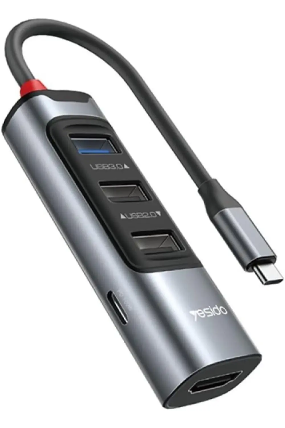 5in1 3 Adet Usb 3.0/1 Adet 100W Type-C ve 1 Adet 4K 30Hz HDMI Çık
