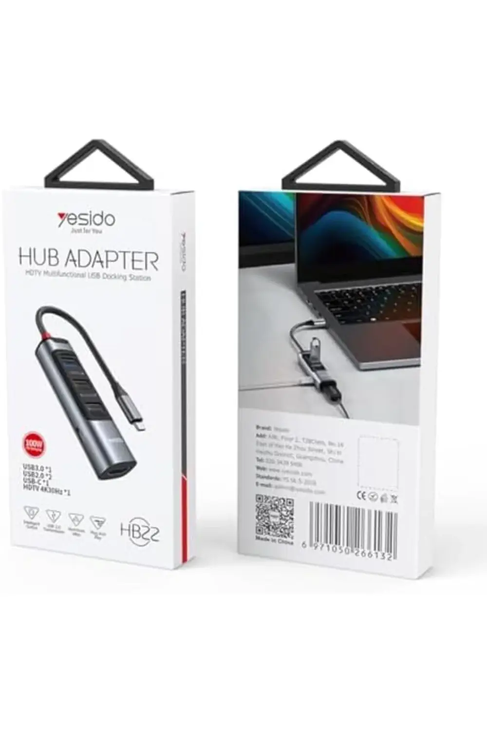 5in1 3 Adet Usb 3.0/1 Adet 100W Type-C ve 1 Adet 4K 30Hz HDMI Çık