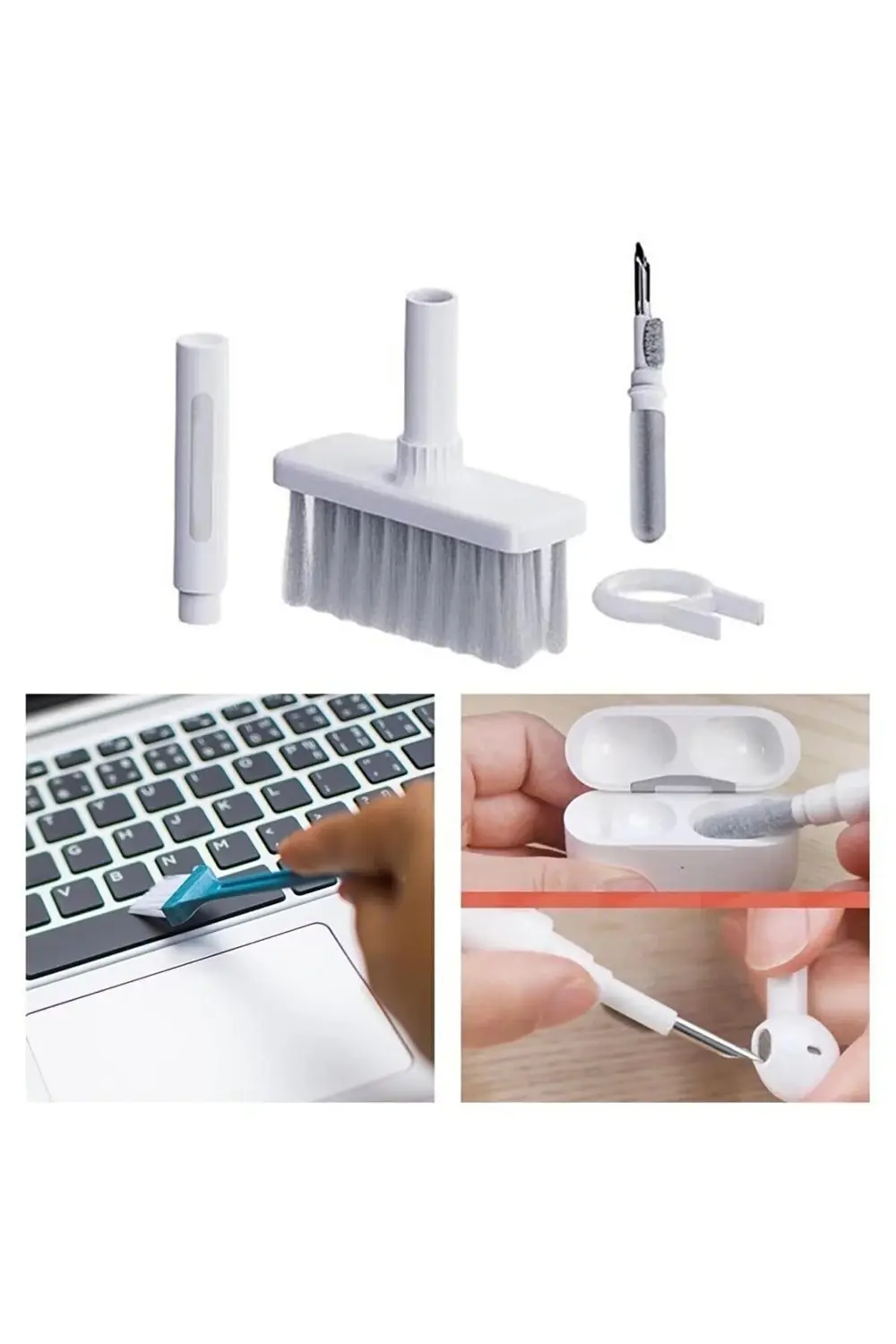 5in1 Kablosuz Bluetooth Oyuncu  Kulaklık Klavye Telefon Kamera Le