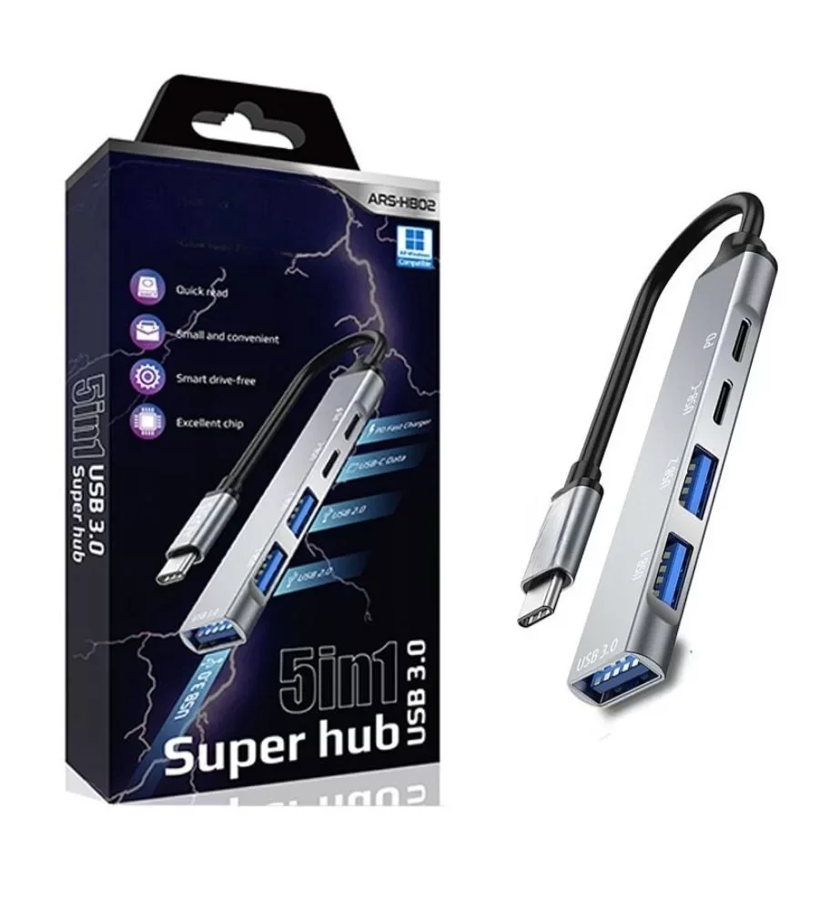 5in1 Metal USB Hub – Yüksek Hızlı Çoklayıcı, 5 Bağlantı Noktalı, Dayanıklı ve Taşınabilir Tasarım ( Lisinya ) 5in1 Metal USB Hub – Yüksek Hızlı Çoklayıcı, 5 Bağlantı Noktalı, Dayanıklı ve Taşınabilir Tasarım ( Lisinya )