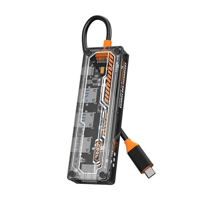 5in1 Type-C Hub 100W PD + 4K HDMI + USB 3.0 - MacBook & Laptop Çoklayıcı