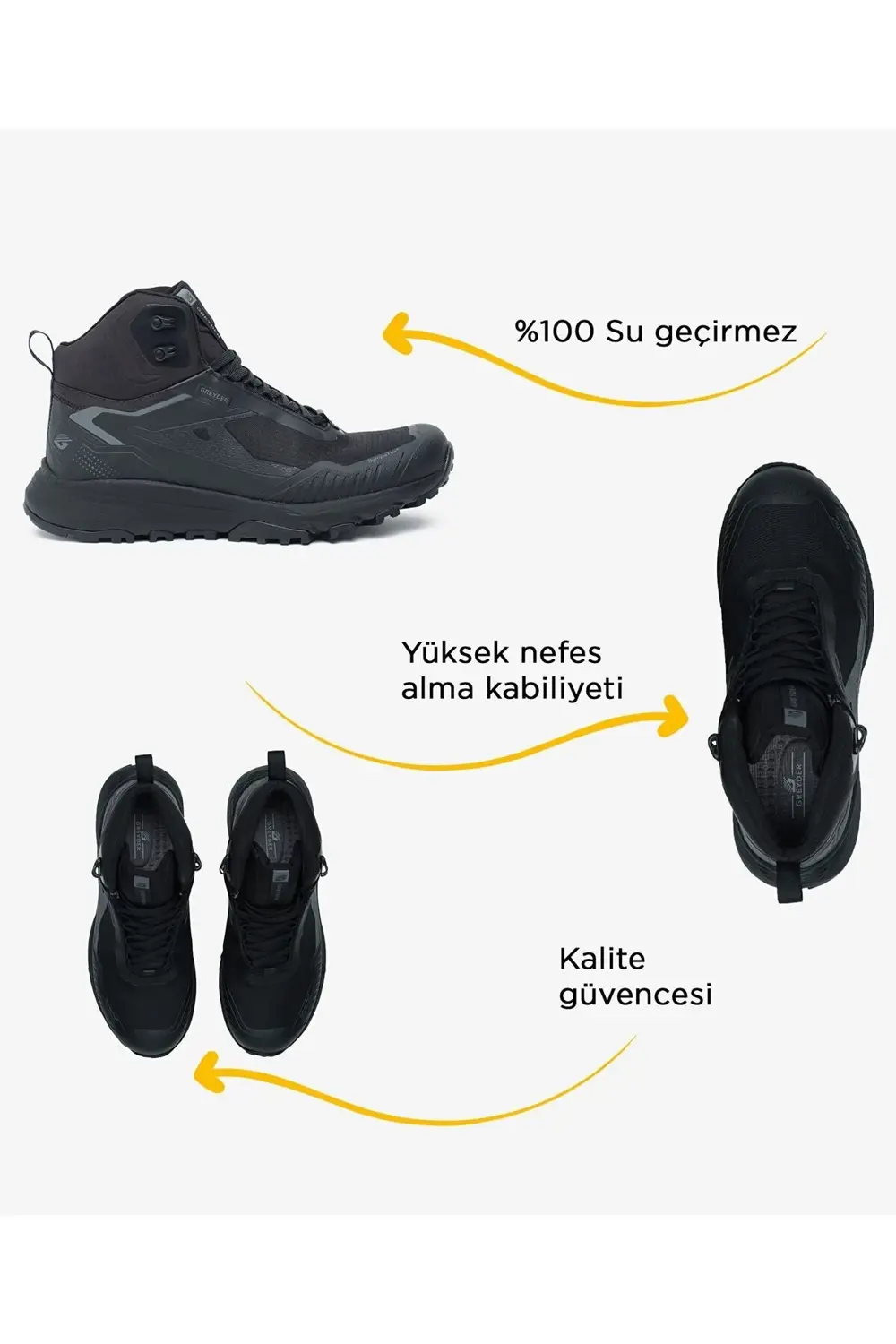 5K1GB18880 Erkek Outdoor Su Geçirmez Bot
