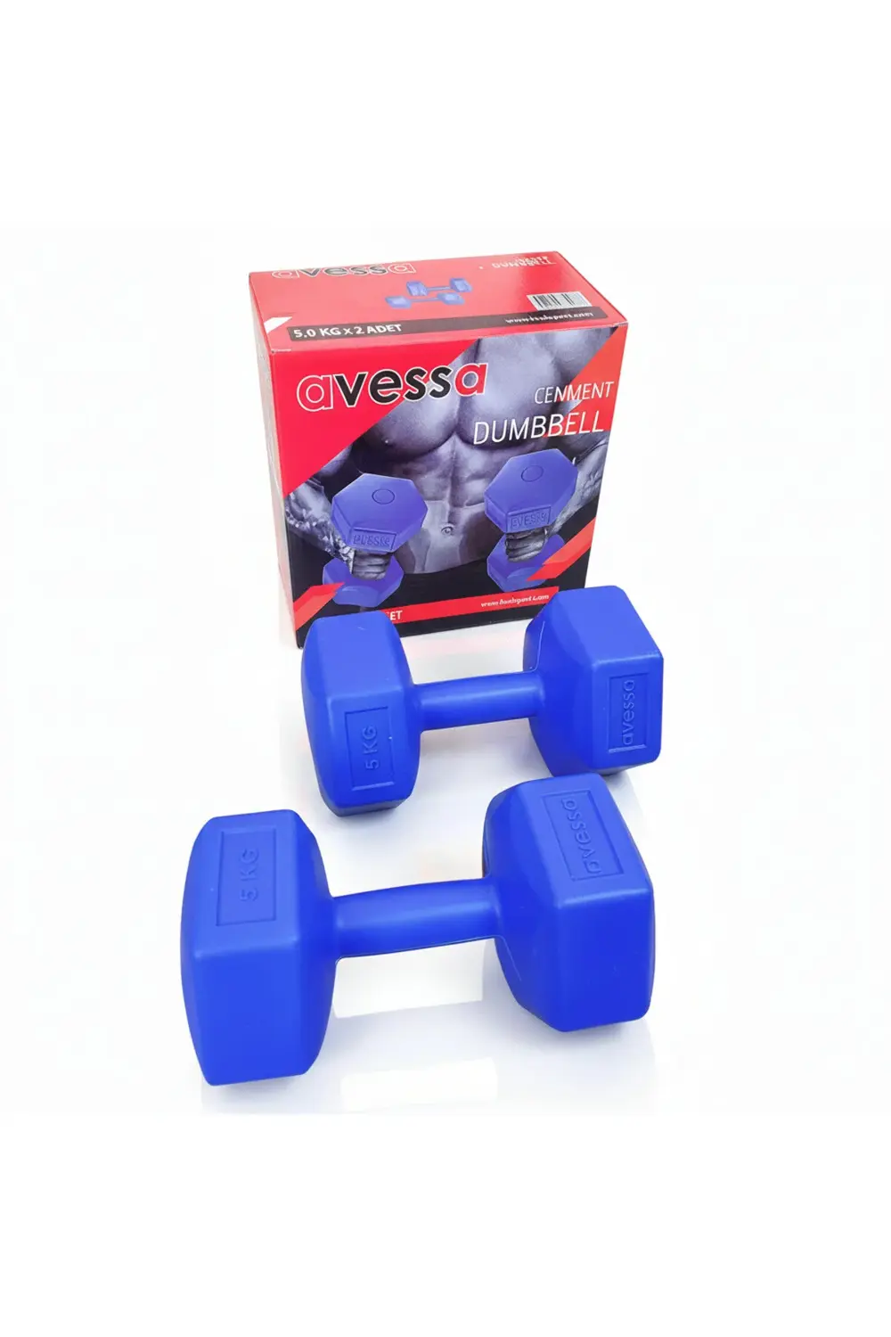 5KG Dambıl Seti (Dumbbell) - Ağırlık - Ağırlık Seti - Halter