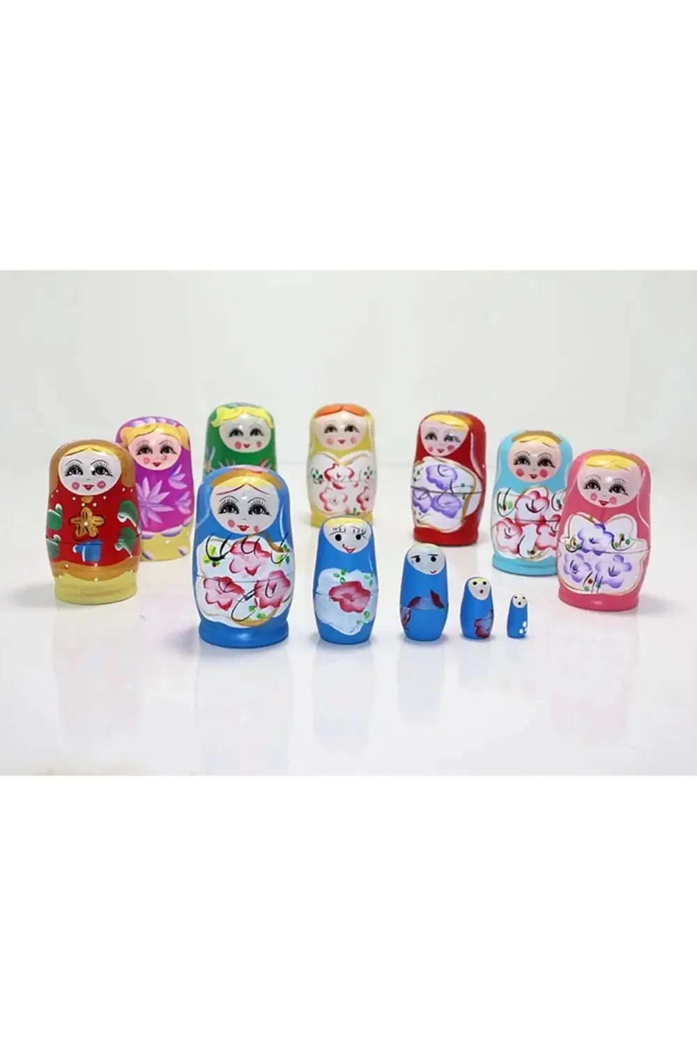 5'Li Ahşap Matruşka Alk1204