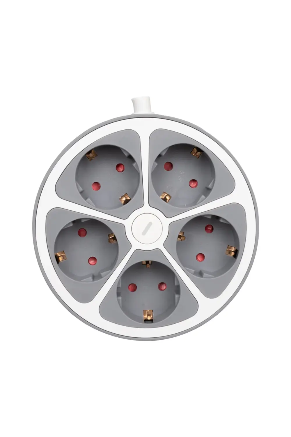 5Lİ ANAHTARLI 1.5 METRE GRUP PRİZ VE-G605Y (4767) - ESL4958-3120