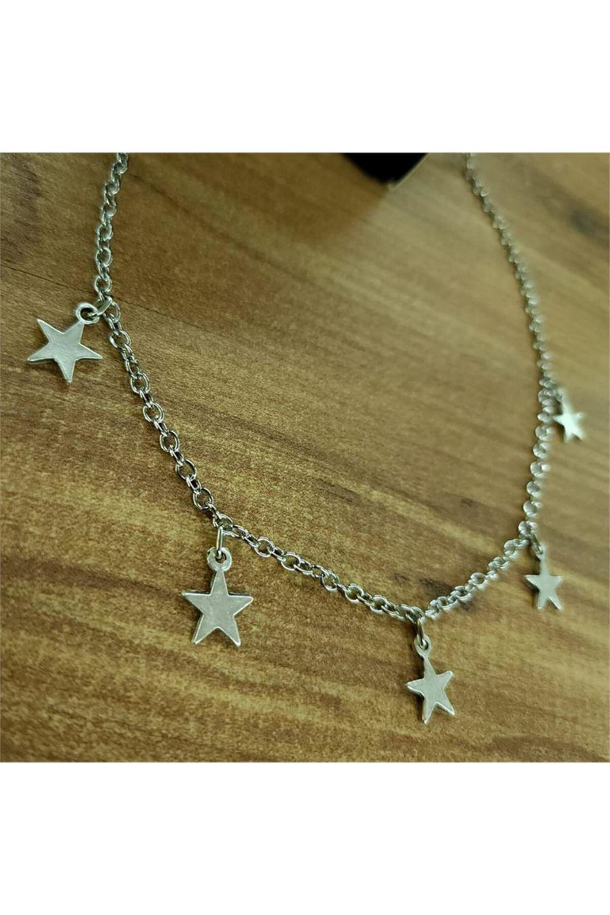 5'li Basic Yıldız Motifli Kolye