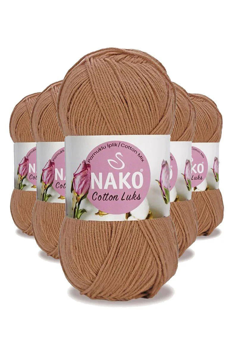 5'li Cotton Lüks Soğan Kabuğu İpi - Yelek Tunik Kazak Hırka Tığ İşi İpi Fiyatı, Yorumları ve Özellikleri