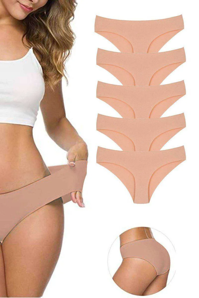 5'li Dikişsiz Lazer Kesim Külot Seti - İz Yapmayan Ten Renk Fiyatı, Yorumları ve Özellikleri