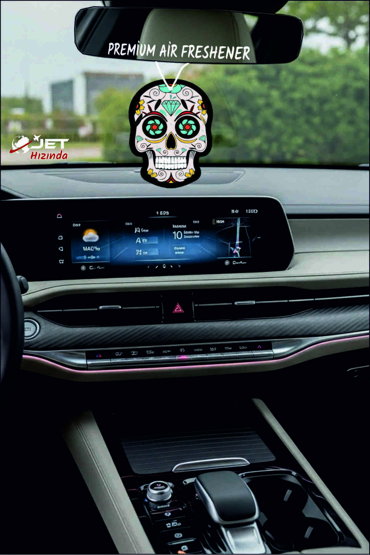 5li Elmas Kuru Kafa Dekoratif Araba Oto Kokusu Ve Aksesuarı